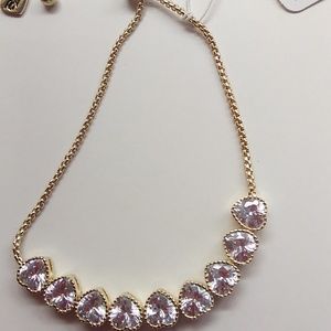 Betsey Johnson New Gold Heart Bracelet